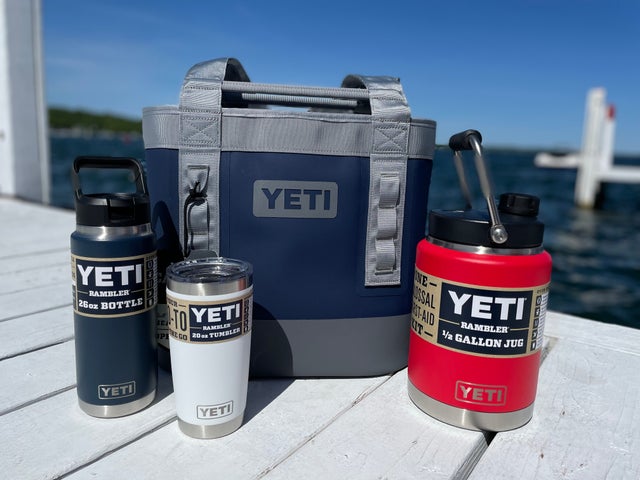 Yeti, Dining, Yeti Rambler Bottle With Chug Cap Sharptail Taupe 46 Oz